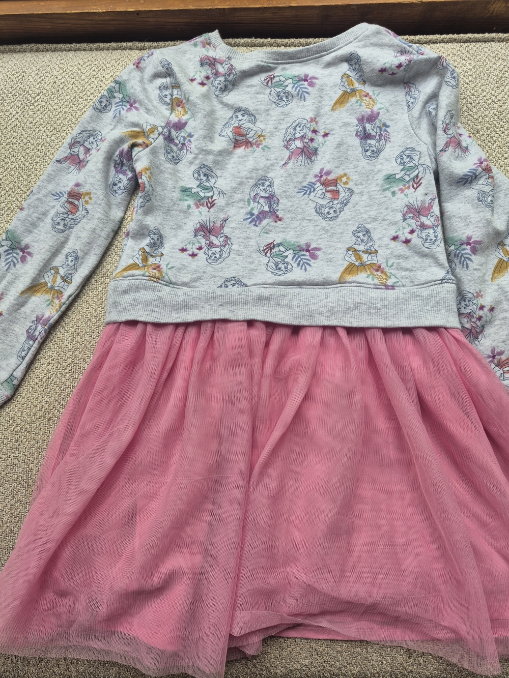 Disney Princess Pink Tulle Dress (6X) - Picture 5 of 5